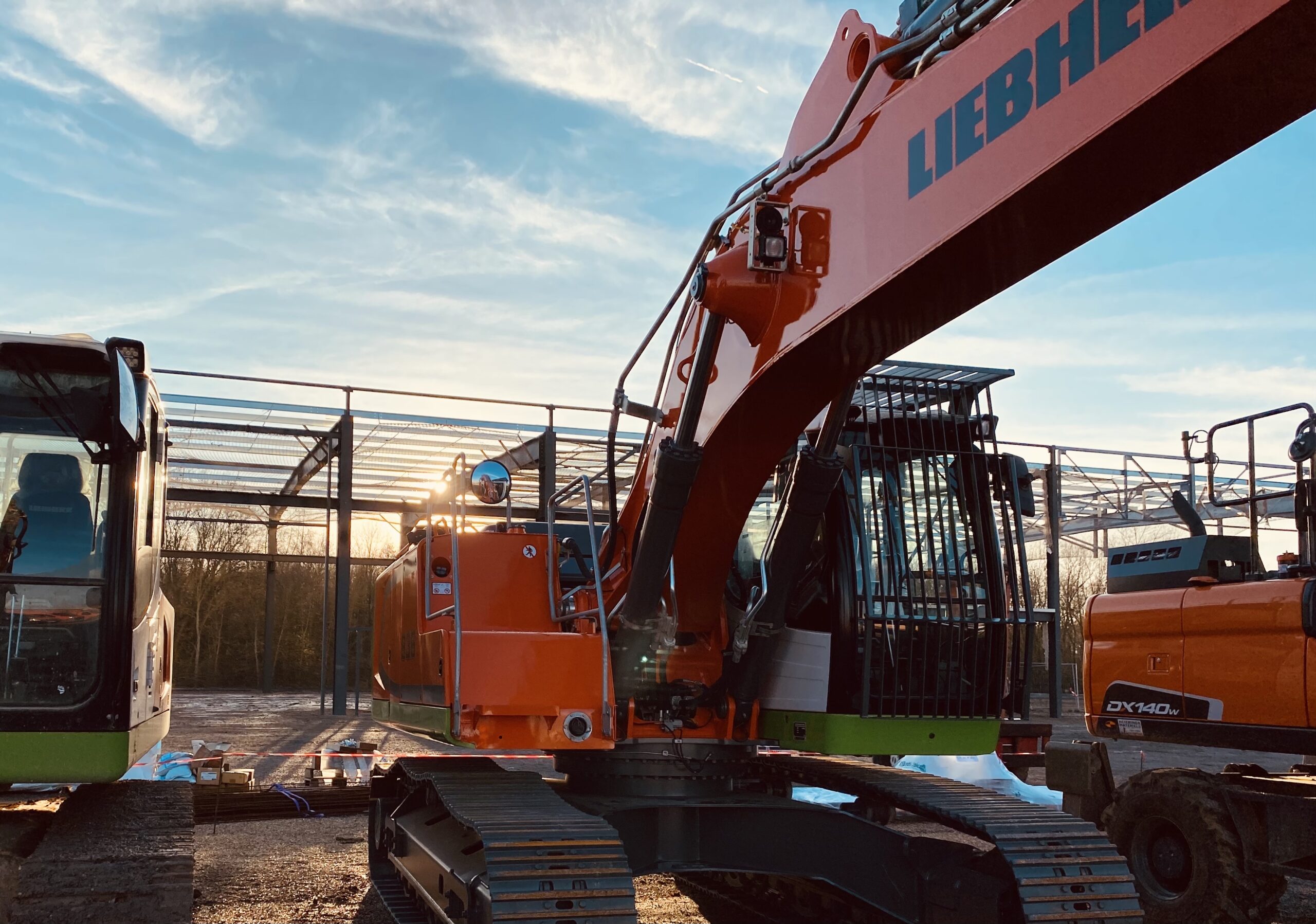 Chantier Verleyen Pelleteuse