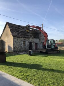 Verleyen Terrassement, Démolition